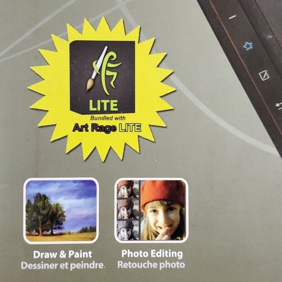 Adesso cybertablet W9 8x5 wireless wide-screen graphic tablet - Picture 3 of 7